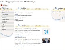 Tablet Screenshot of mfcpr.org.br